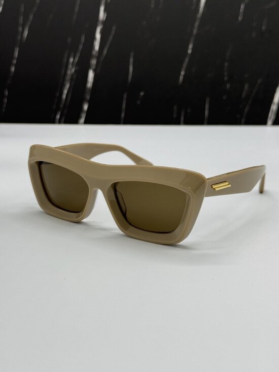 NEW BOTTEGA VENETA BV1283S 003 WOMEN BROWN SUNGLASSES main image 5